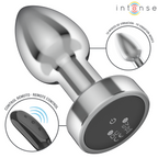 PLUG ANAL MÉTALLIQUE À VIBRATIONS INTENSES - 10 VIBRATIONS AVEC TÉLÉCOMMANDE