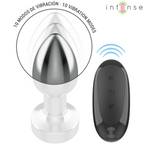 PLUG ANAL MÉTALLIQUE À VIBRATIONS INTENSES - 10 VIBRATIONS AVEC TÉLÉCOMMANDE