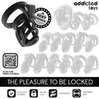 ADDICTED TOYS LOCKED - GILDEN CAGE PENIS CAGE 8.5 CM
