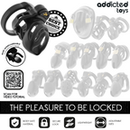 ADDICTED TOYS LOCKED - 9 CM ETERNALLY LOCKED PENIS CAGE