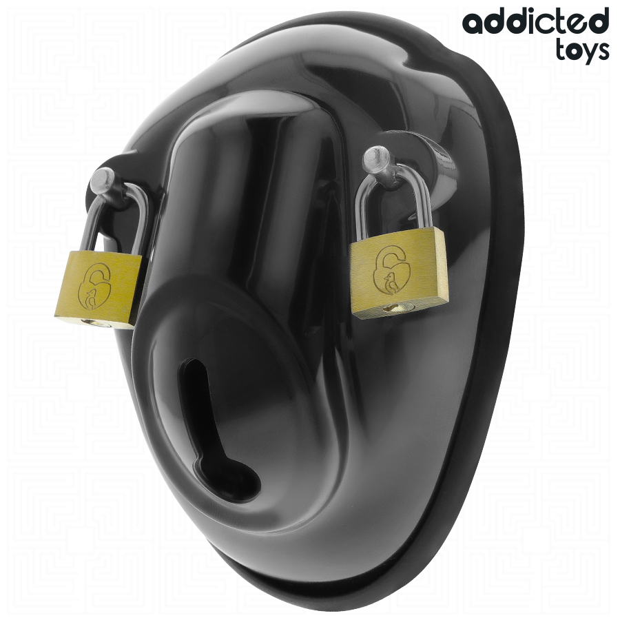 ADDICTED TOYS LOCKED - CAGE À PÉNIS SANS CLÉ 11,5 CM