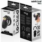 ADDICTED TOYS LOCKED - GABBIA PER PENE OBSIDIAN HOLD TAGLIA S