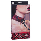 CALEXOTICS - SCANDAL NECKLACE WITH BLACK STRAP