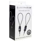 ELECTRASTIM - ELECTRALOOPS E-STIM ADJUSTABLE METAL COCK RINGS
