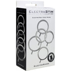 ELECTRASTIM - ANNEAUX PÉNIS MÉTALLIQUES ELECTRARINGS, LOT DE 5