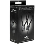 ELECTRASTIM - ANNEAUX PÉNIS RÉGLABLES PRESTIGE ELECTRA LOOPS NOIRS