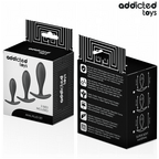 ADDICTED TOYS - SET OF 3 BUTT PLUGS MODEL 2