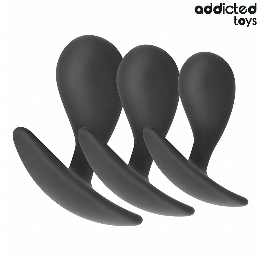ADDICTED TOYS - SET OF 3 MODEL 3 ANAL PLUGS