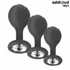 ADDICTED TOYS - SET OF 3 JEWEL BUTT PLUGS