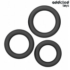 ADDICTED TOYS - SILICONE RING SET MODEL 1