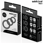 ADDICTED TOYS - SET DI ANELLI IN SILICONE MODELLO 1