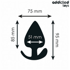 ADDICTED TOYS - TAPPO ANALE TAGLIA XL 9.5 CM
