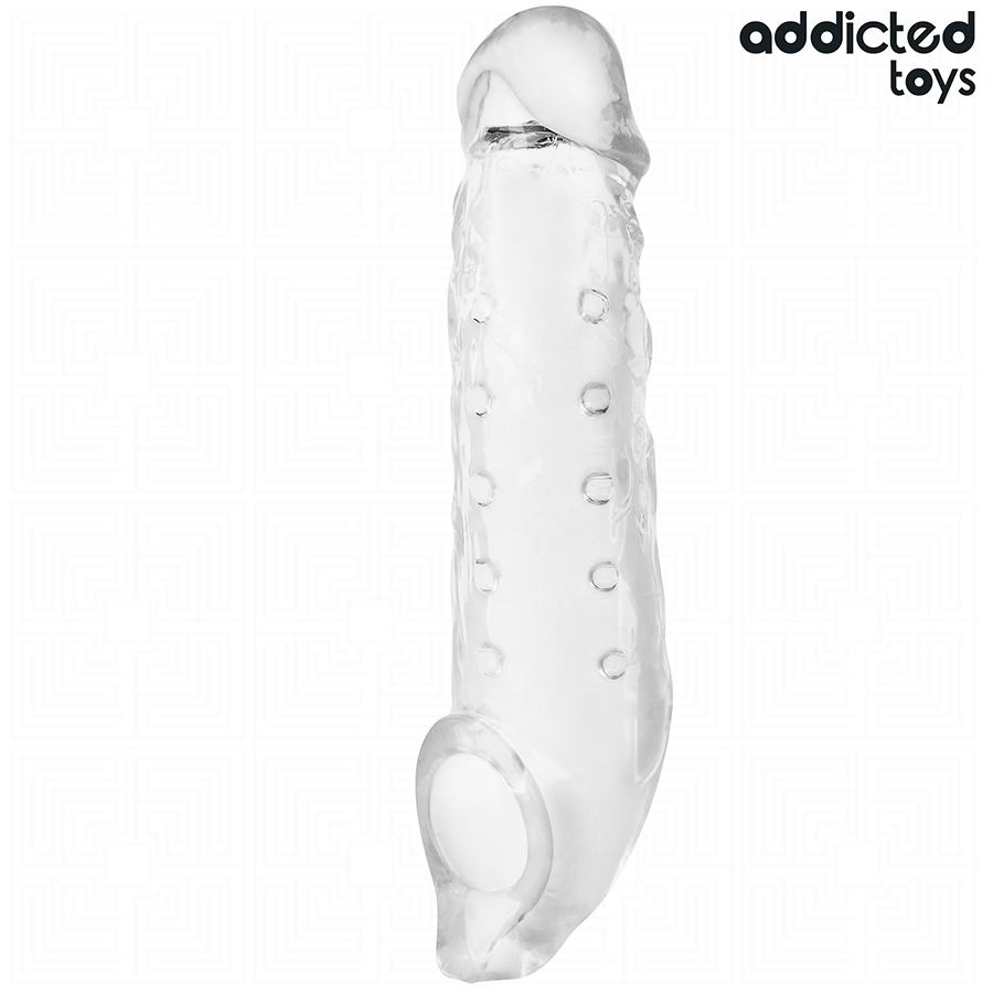 ADDICTED TOYS - TRANSPARENT PENIS EXTENSION SIZE S 23 CM
