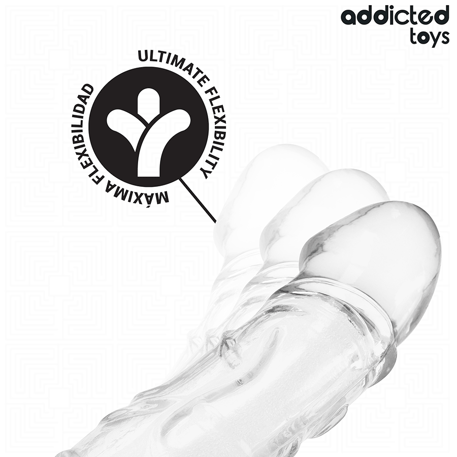 ADDICTED TOYS - TRANSPARENT PENIS EXTENSION 27 CM
