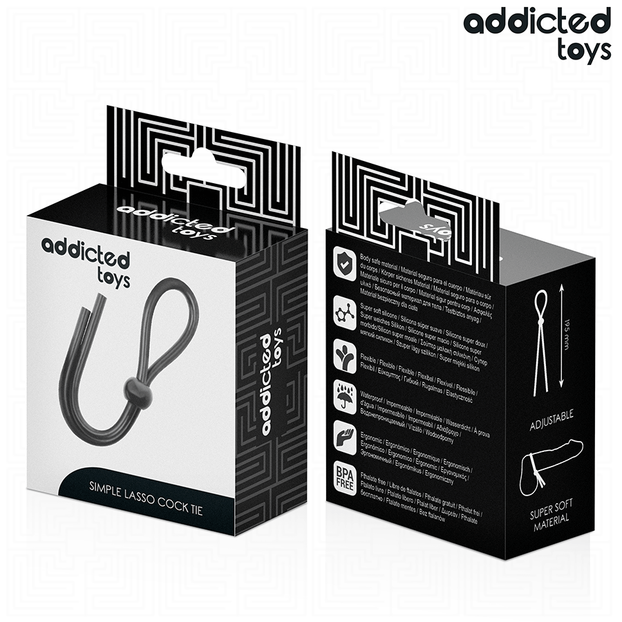 ADDICTED TOYS - SINGLE RING SILICONE PENIS ROPE