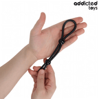 JOUETS ADDICTED - CORDE À PÉNIS EN SILICONE À DOUBLE ANNEAU