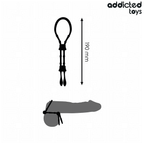 ADDICTED TOYS - CORDON PÉNIS EN SILICONE RÉGLABLE