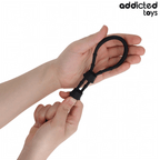 ADDICTED TOYS - CORDON PÉNIS EN SILICONE RÉGLABLE