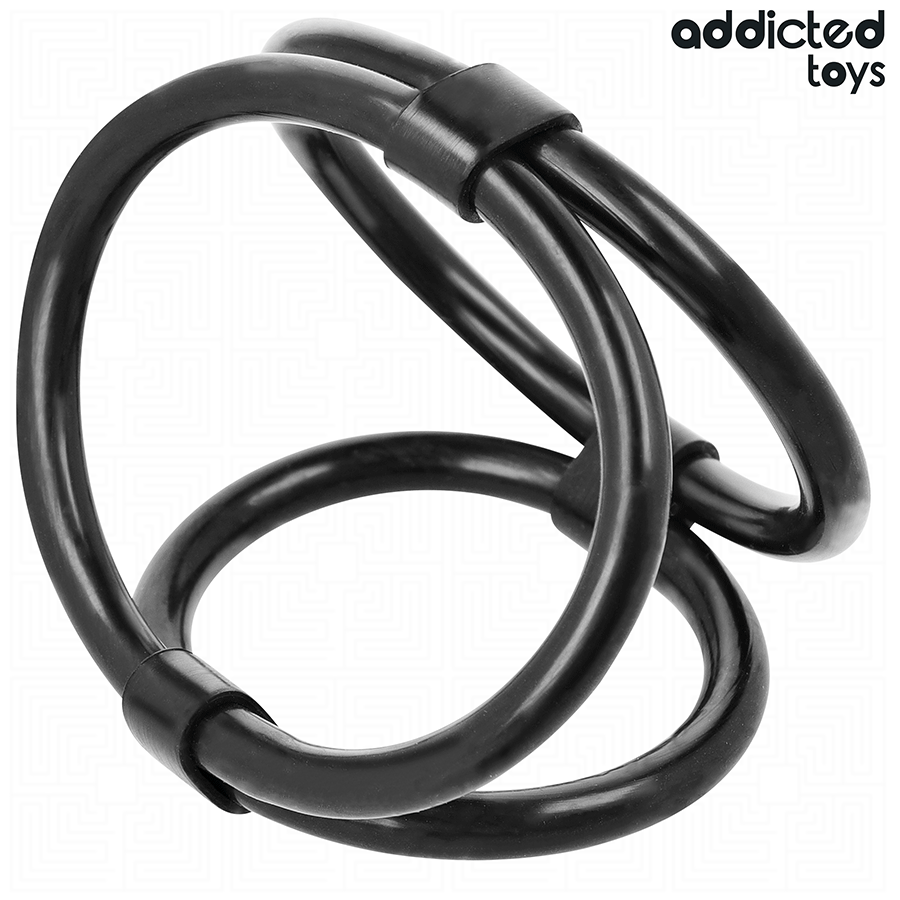 ADDICTED TOYS - TRIPLE COCK RING