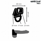 ADDICTED TOYS - ANNEAU DE CAGE À PÉNIS