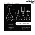 ADDICTED TOYS - DETERGENTE ANALE DA VIAGGIO TAGLIA S 90 ML