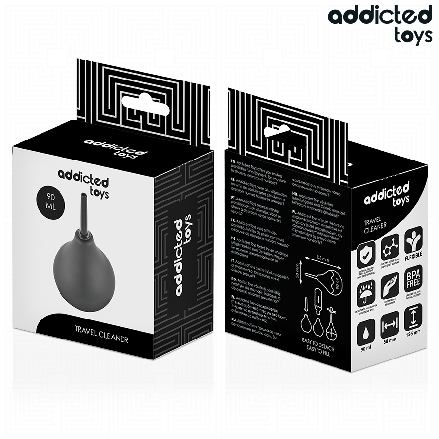 ADDICTED TOYS - TRAVEL ANAL CLEANSER SIZE S 90 ML