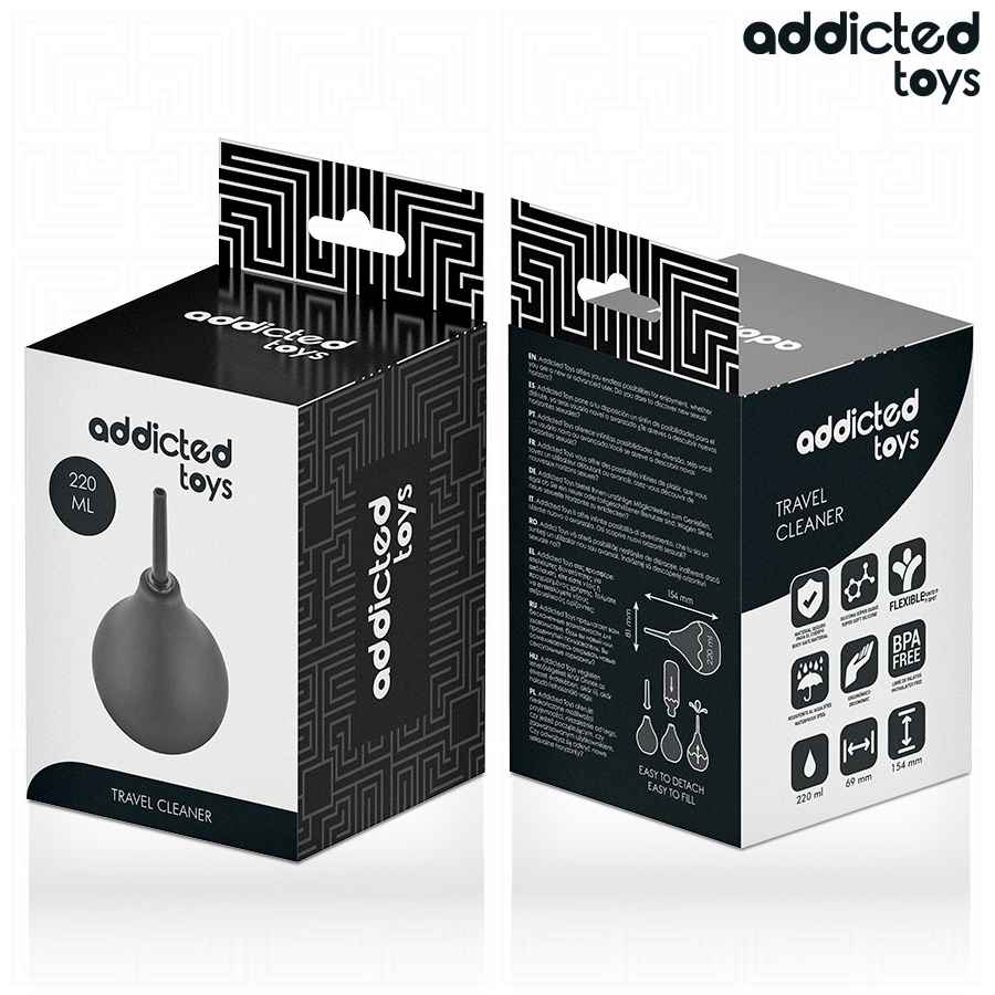 ADDICTED TOYS - TRAVEL ANAL CLEANSER SIZE L 220 ML