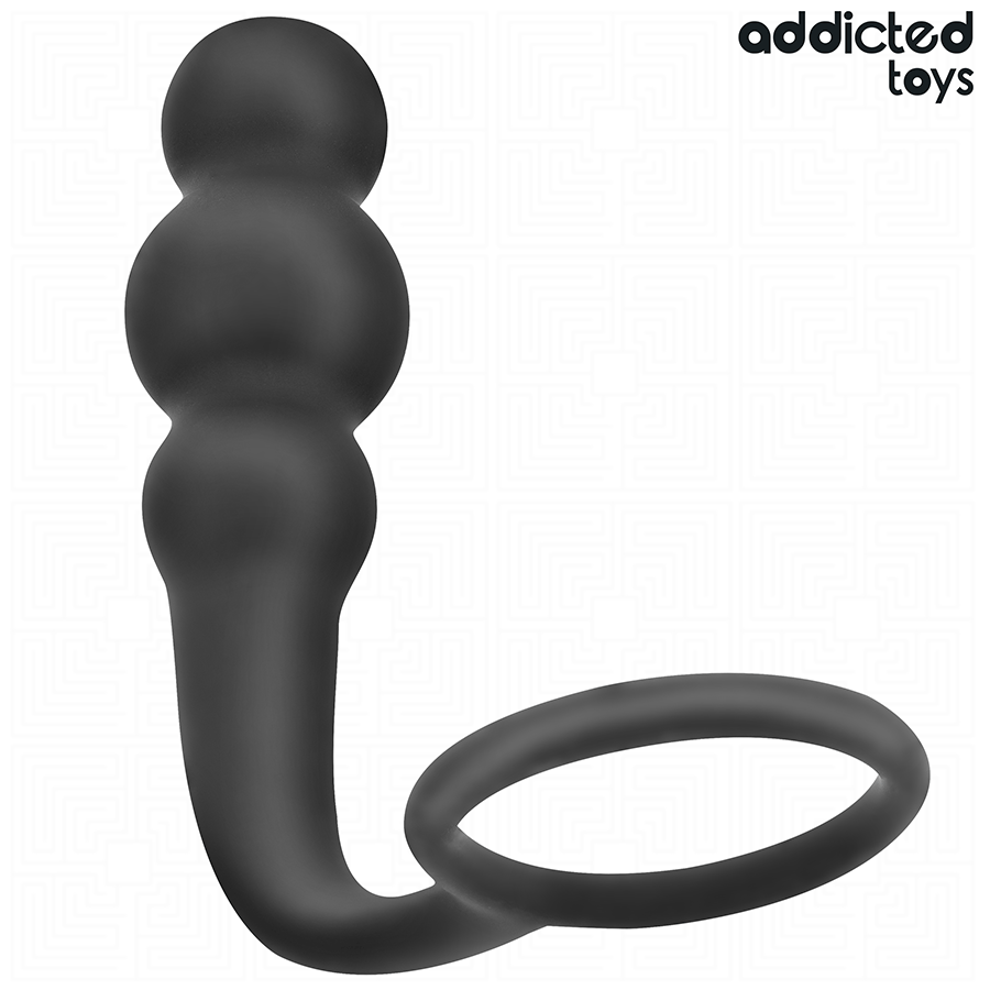 ADDICTED TOYS - BUTT PLUG WITH RING MODEL 1