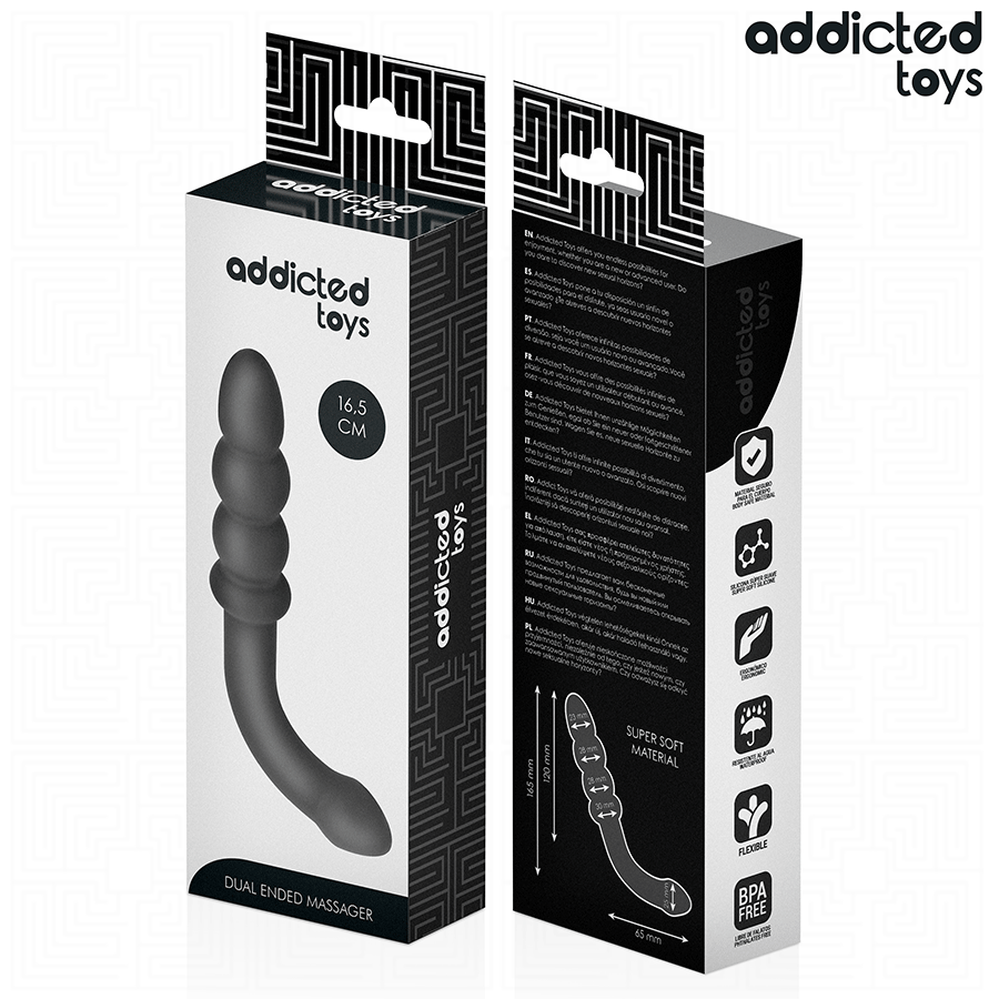 ADDICTED TOYS - DOUBLE MASSAGER 16.5 CM