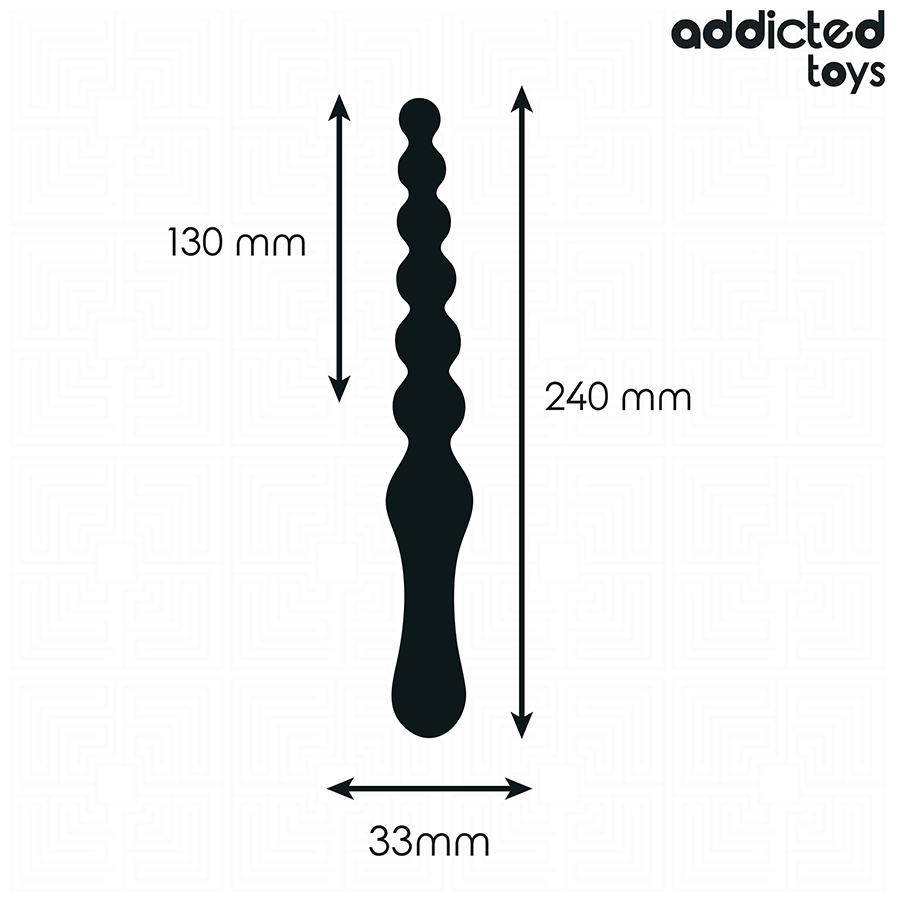 ADDICTED TOYS - 24 CM ANAL MASSAGER