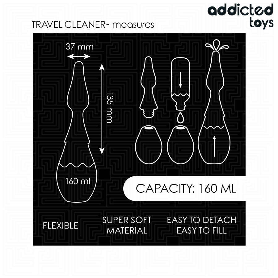ADDICTED TOYS - TRAVEL CLEANER MODEL 1