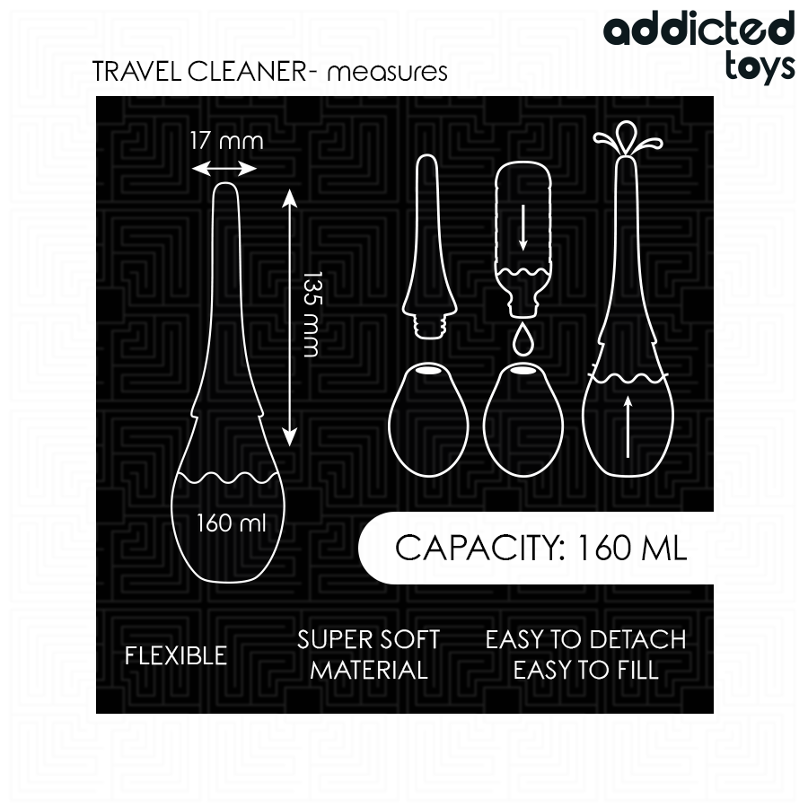 ADDICTED TOYS - TRAVEL CLEANER MODEL 3