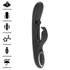 IBIZA - POWERFUL RABBIT VIBRATOR WITH ROTATING MASSAGE PEARL