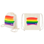 PRIDE - LGBT FLAG COTTON BACKPACK