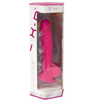 SILEXD - REALISTIC PENIS MODEL 18 VIBRATION PINK + LRS REMOTE CONTROL