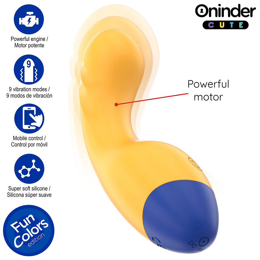ONINDER CUTE - VIBRATEUR G-SPOT LOVE BUDDY MASTER - APPLICATION GRATUITE DANS LE MONDE ENTIER