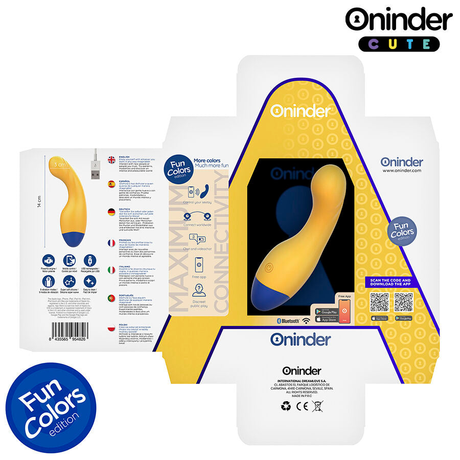 ONINDER CUTE - VIBRATEUR G-SPOT LOVE BUDDY MASTER - APPLICATION GRATUITE DANS LE MONDE ENTIER