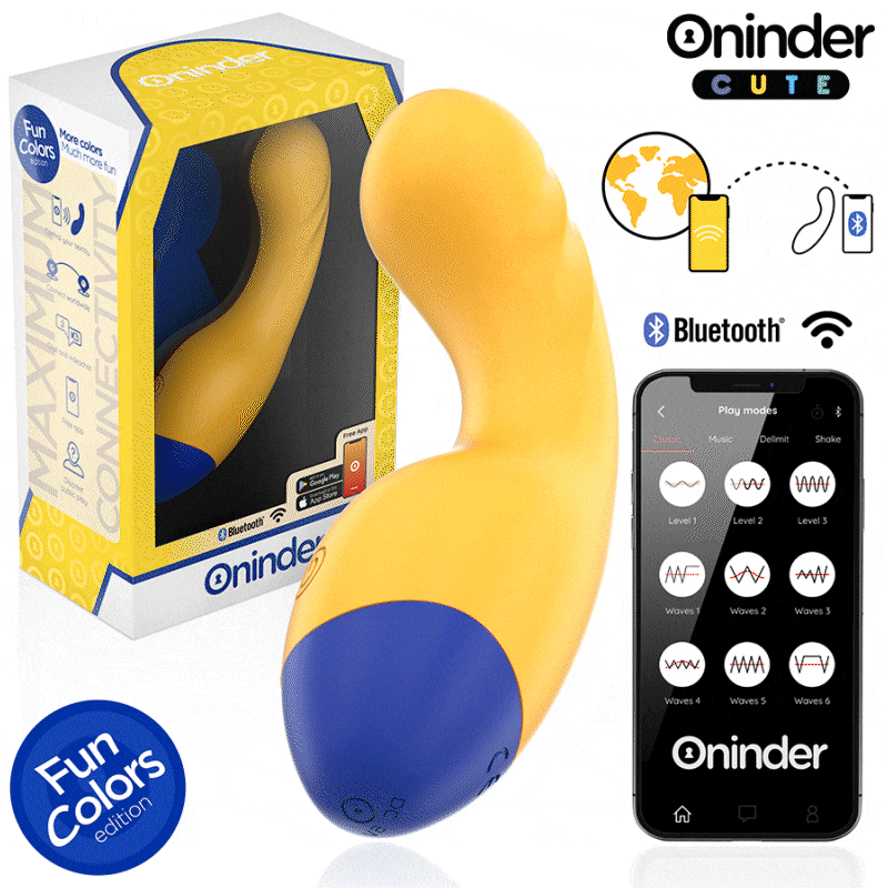 ONINDER CUTE - VIBRATEUR G-SPOT LOVE BUDDY MASTER - APPLICATION GRATUITE DANS LE MONDE ENTIER