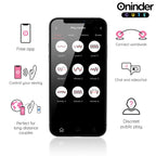 ONINDER CUTE - VIBRATEUR LAPIN D'AMOUR POUR POINT G ET CLITORIS - APPLICATION GRATUITE DANS LE MONDE ENTIER
