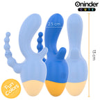 ONINDER CUTE - VIBRATEUR TRIPLE LOVE 3 SOME - APPLICATION GRATUITE DANS LE MONDE ENTIER