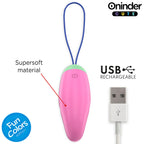 ONINDER CUTE - ŒUF EN SILICONE VIBRO-ROTANT À 360° POUR L'AMOUR ET LE PLAISIR - APPLICATION GRATUITE DANS LE MONDE ENTIER