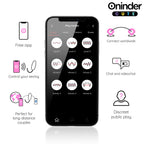 ONINDER CUTE - ŒUF EN SILICONE VIBRO-ROTANT À 360° POUR L'AMOUR ET LE PLAISIR - APPLICATION GRATUITE DANS LE MONDE ENTIER