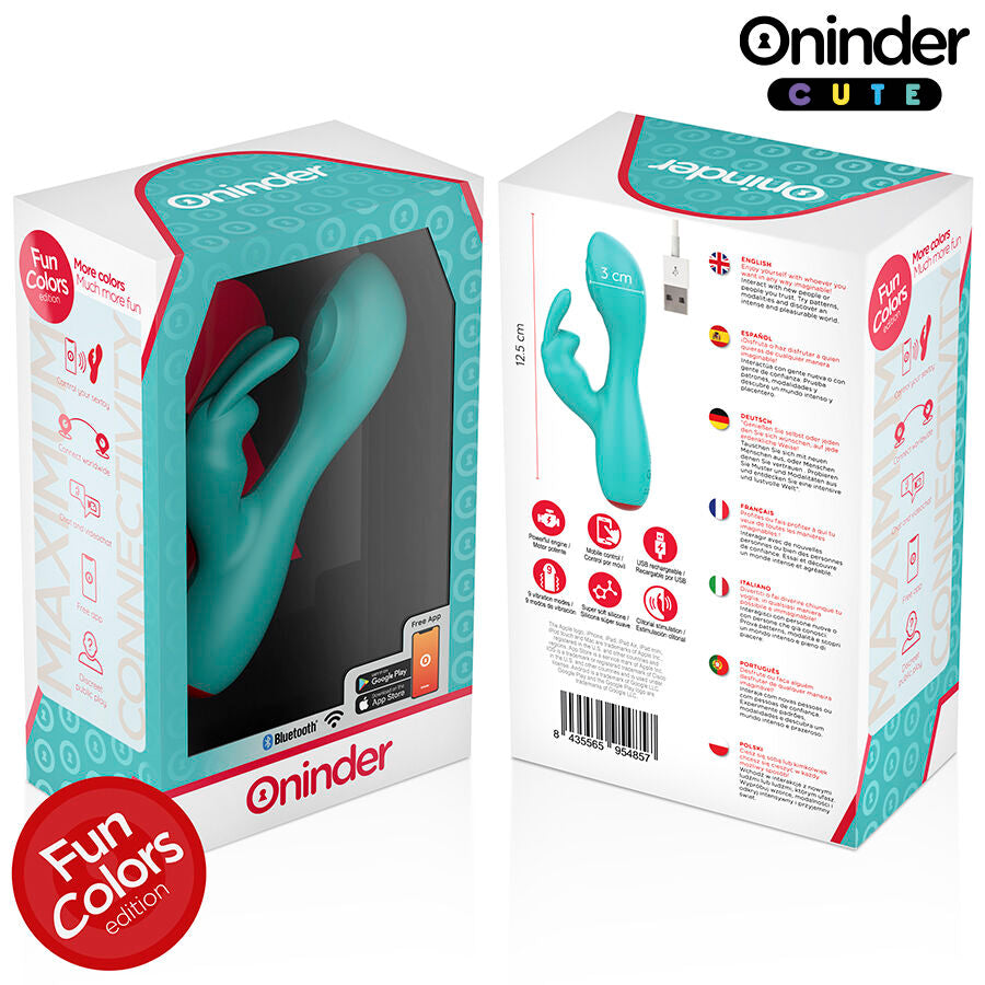 ONINDER CUTE - VIBRATEUR CLITORIAL POINT G LOVE BUNNY - APPLICATION GRATUITE DANS LE MONDE ENTIER