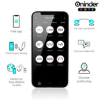 ONINDER CUTE - ŒUF VIBRANT ROTATIF EN SILICONE AVEC PIERRE PRÉCIEUSE POUR L'AMOUR ET LE PLAISIR - APPLICATION GRATUITE DANS LE MONDE ENTIER
