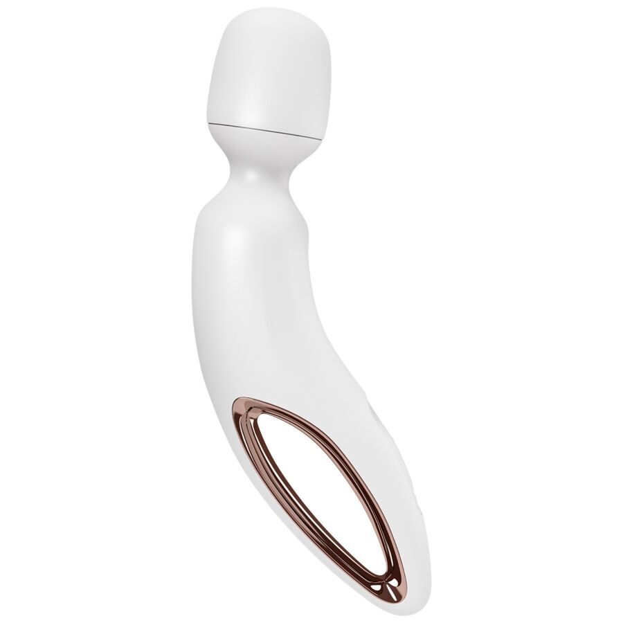 SATISFYER - ERLAND WAND VIBRATING MASSAGER WHITE