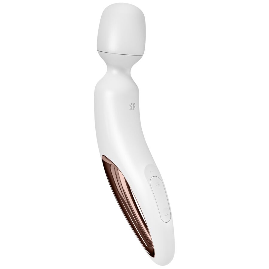 SATISFYER - ERLAND WAND VIBRATING MASSAGER WHITE
