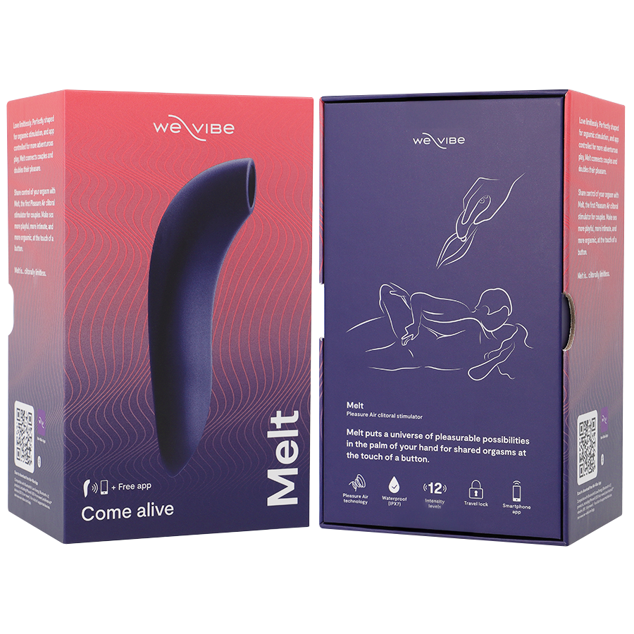 WE-VIBE MELT MIDNIGHT BLUE CLITORAL STIMULATOR