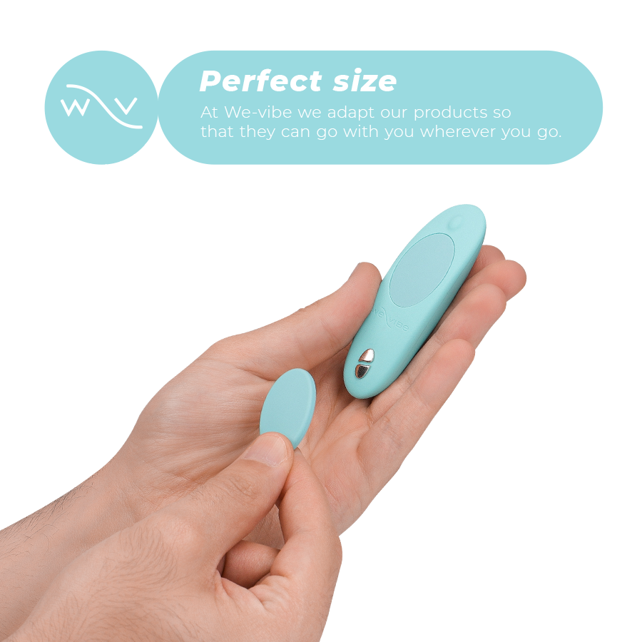 WE-VIBE - MOXIE + VIBRATEUR CLITORIAL AQUA