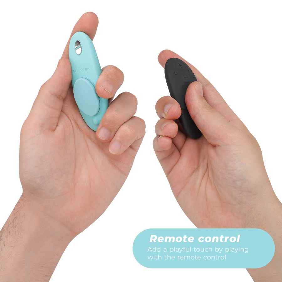 WE-VIBE - MOXIE + VIBRATEUR CLITORIAL AQUA
