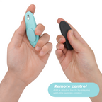 WE-VIBE - MOXIE + VIBRATEUR CLITORIAL AQUA